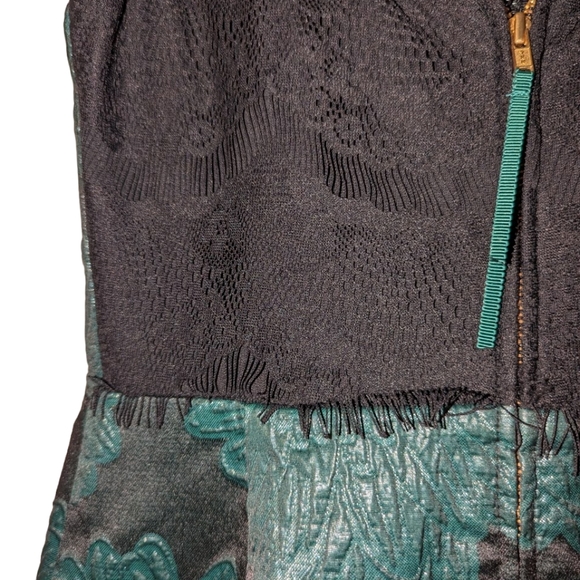 Anthropologie Leifsdottir Hidden Bloom Floral Sleeveless Mini Sheath Dress 0 - Picture 11 of 16